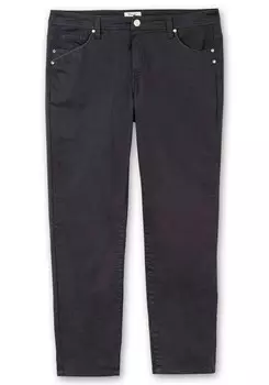 Тканевые брюки SHEEGO Skinny Pants, темно-серый