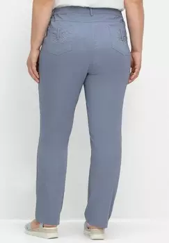 Тканевые брюки Sheego, светло-голубой