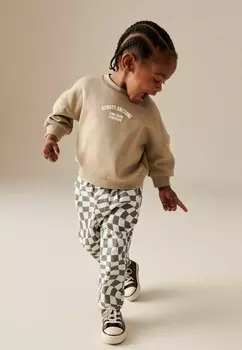 Тканевые брюки SIDE POCKET PULL-ON STANDARD Next, серый