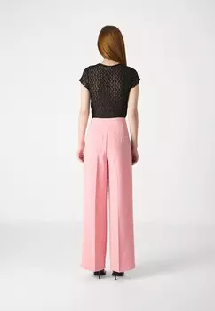 Тканевые брюки SLFTINNI WIDE PANT Selected, розовый