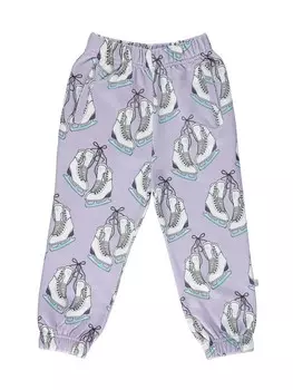 Тканевые брюки Smfolk Tapered Pants, фиолетовый