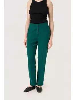 Тканевые брюки Soaked in Luxury, темно-зеленый
