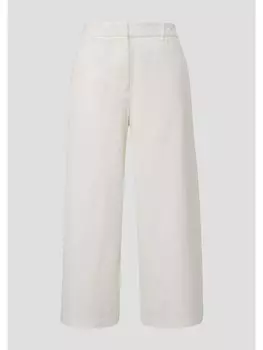 Тканевые брюки sOliver BLACK LABEL 7/8, кремовый