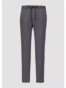 Тканевые брюки sOliver BLACK LABEL lang, синий