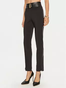 Тканевые брюки стандартного кроя Babylon, черный