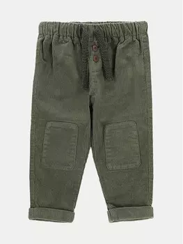 Тканевые брюки стандартного кроя Coccodrillo, зеленый