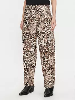 Тканевые брюки стандартного кроя Dixie, коричневый