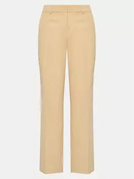 Тканевые брюки стандартного кроя Dkny, бежевый