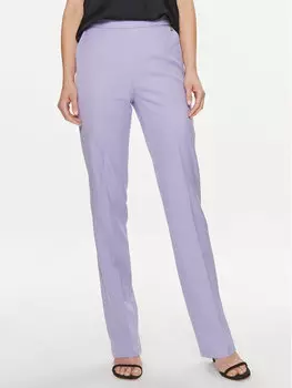 Тканевые брюки стандартного кроя Fracomina, фиолетовый