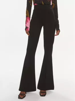 Тканевые брюки стандартного кроя Gestuz, черный