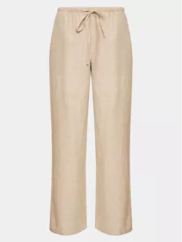 Тканевые брюки стандартного кроя Gina Tricot, бежевый