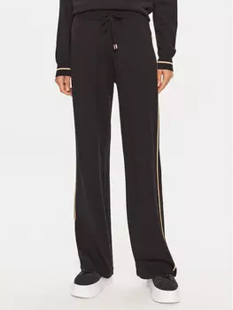 Тканевые брюки стандартного кроя Liu Jo Sport, черный