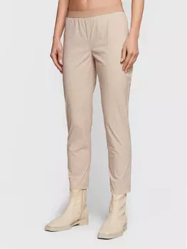 Тканевые брюки стандартного кроя Liviana Conti, бежевый