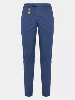 Тканевые брюки стандартного кроя Manuel Ritz, синий