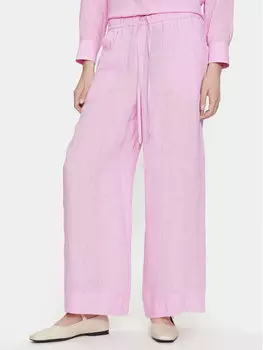 Тканевые брюки стандартного кроя Marella, розовый
