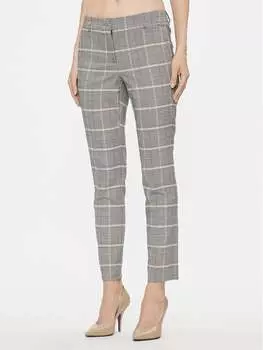 Тканевые брюки стандартного кроя Marella, серый