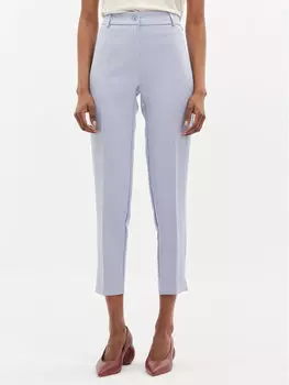 Тканевые брюки стандартного кроя Maryley, фиолетовый