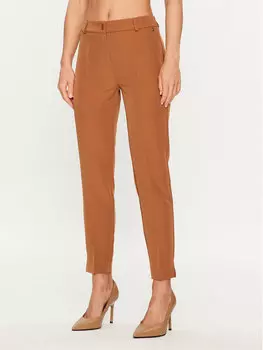 Тканевые брюки стандартного кроя Maryley, коричневый