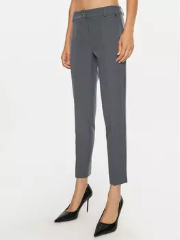 Тканевые брюки стандартного кроя Maryley, серый