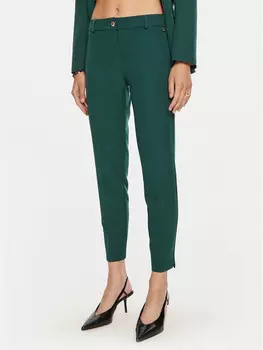 Тканевые брюки стандартного кроя Maryley, зеленый