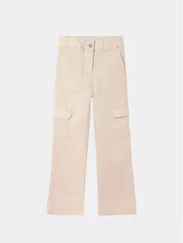 Тканевые брюки стандартного кроя Mayoral, бежевый