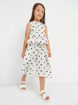 Тканевые брюки стандартного кроя Mayoral, бежевый