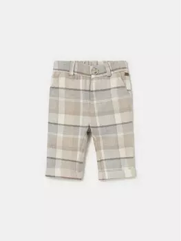 Тканевые брюки стандартного кроя Mayoral, бежевый