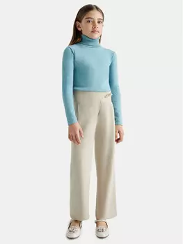 Тканевые брюки стандартного кроя Mayoral, бежевый