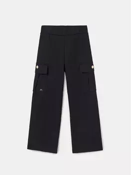 Тканевые брюки стандартного кроя Mayoral, черный