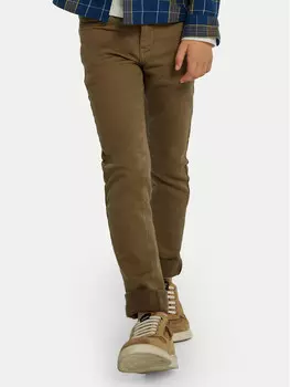 Тканевые брюки стандартного кроя Mayoral, коричневый