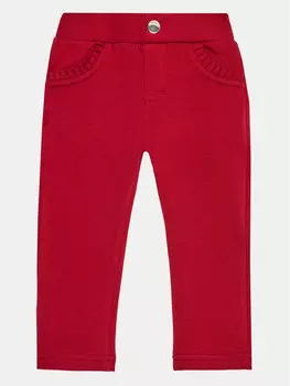 Тканевые брюки стандартного кроя Mayoral, красный