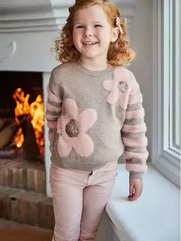 Тканевые брюки стандартного кроя Mayoral, розовый