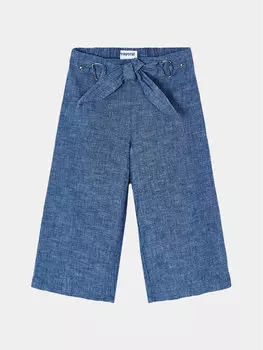 Тканевые брюки стандартного кроя Mayoral, синий