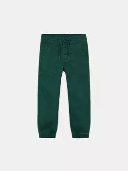 Тканевые брюки стандартного кроя Mayoral, зеленый