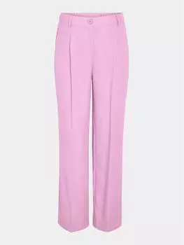 Тканевые брюки стандартного кроя Noisy May, розовый