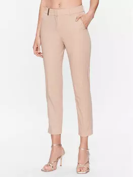 Тканевые брюки стандартного кроя Peserico, бежевый