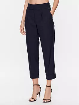 Тканевые брюки стандартного кроя Peserico, синий