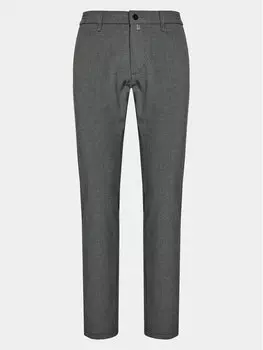 Тканевые брюки стандартного кроя Pierre Cardin, серый