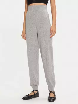 Тканевые брюки стандартного кроя Pinko, серый