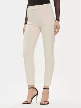 Тканевые брюки стандартного кроя Rinascimento, бежевый