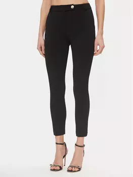 Тканевые брюки стандартного кроя Rinascimento, черный