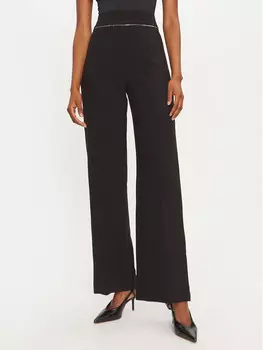 Тканевые брюки стандартного кроя Rinascimento, черный