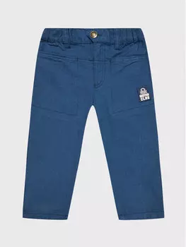 Тканевые брюки стандартного кроя United Colors Of Benetton, синий