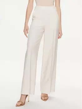 Тканевые брюки стандартного кроя United Colors Of Benetton, экрю