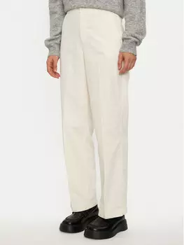 Тканевые брюки стандартного кроя United Colors Of Benetton, экрю