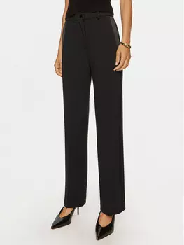 Тканевые брюки стандартного кроя Vicolo, черный