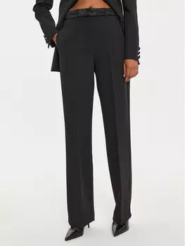 Тканевые брюки стандартного кроя Vicolo, черный