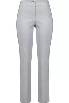 Тканевые брюки STEHMANN Slim fit Pants Ina, серебряный