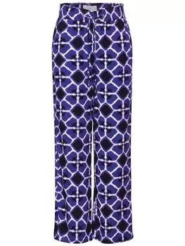Тканевые брюки Street One, цвет ltd qr wide leg string print