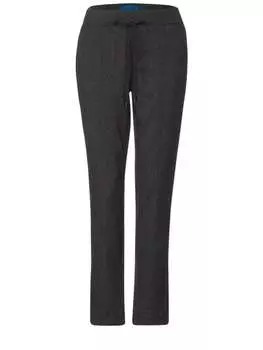 Тканевые брюки Street One Hose, цвет salt and pepper grey